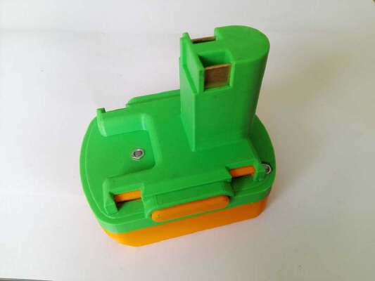 Bosch drill battery adapter | 3d print model