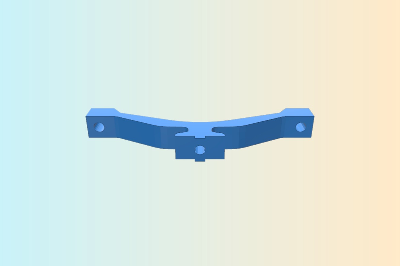 Mini Kossel azteeg x3 Pro controller bracket