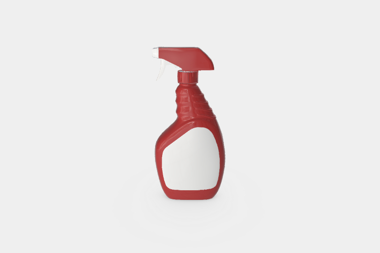 Spray Detergent Bottle Mockup