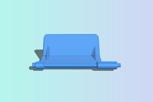 C6 Corvette Console Lid Latch | 3d print model