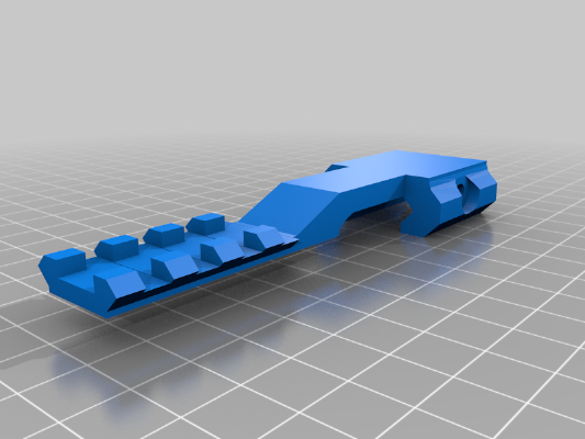 Gooseneck Flashlight Mount | 3d print model