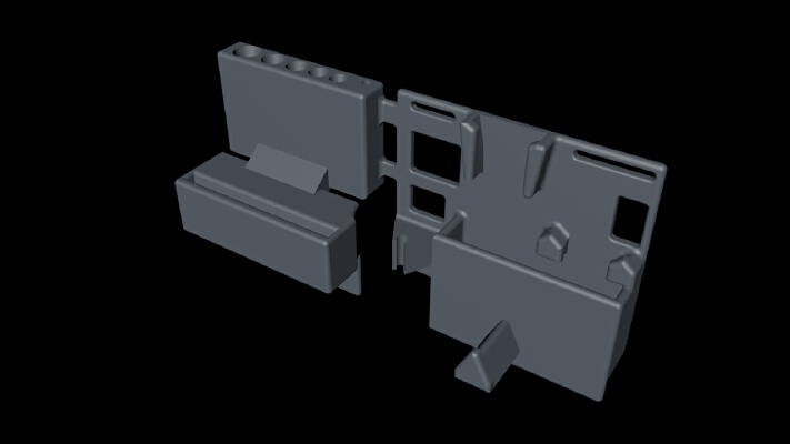 Creality 3D CR-10 toolrack | 3d print model