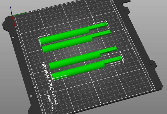 Leather Lace Resizing Pegs but longer | 3d print model