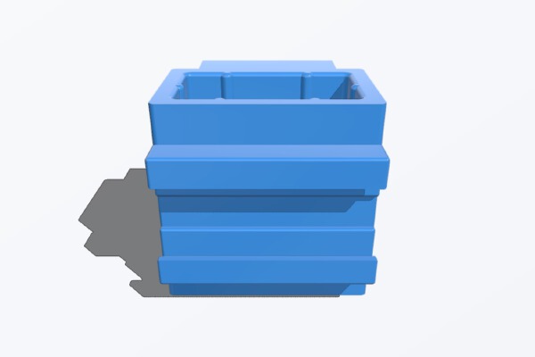 Gopro microphone_ 3.5mm-adapter holder | 3d print model