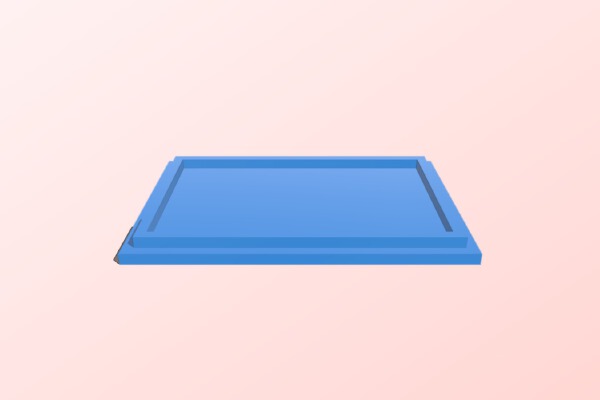 Basic Box with Lid | 3d print model