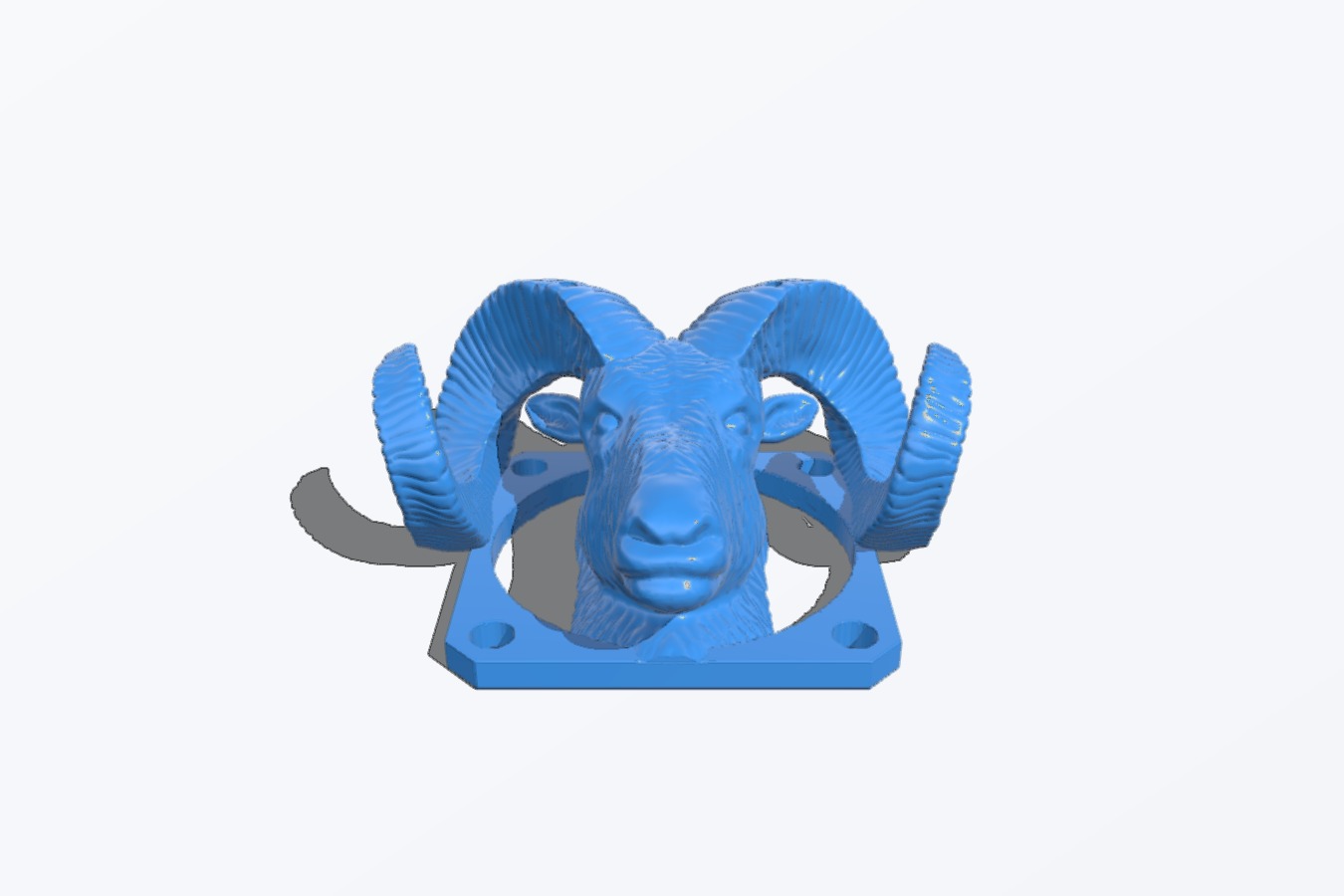 goat fan cover