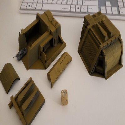 GDI TW2 Warfactory | 3d print model