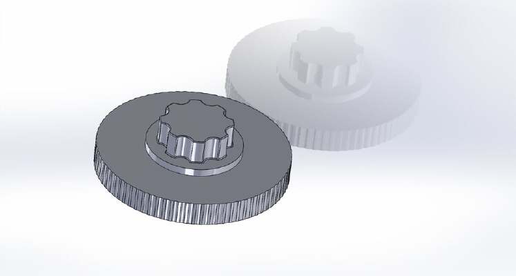 Shimano Hollowtech II TL-FC16 | 3d print model
