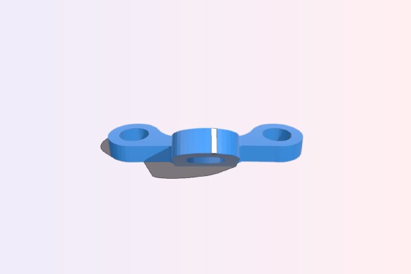 AK194 _ AK200 antenna holder 40 degrees | 3d print model