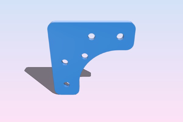 20x20 Profile Side Mount | 3d print model