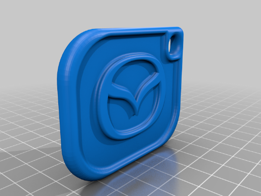 Mazda keychain | 3d print model