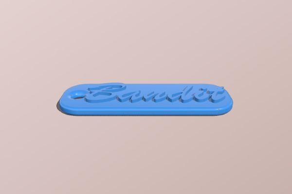 porte clé  Suzuki bandit  (key chain) | 3d print model