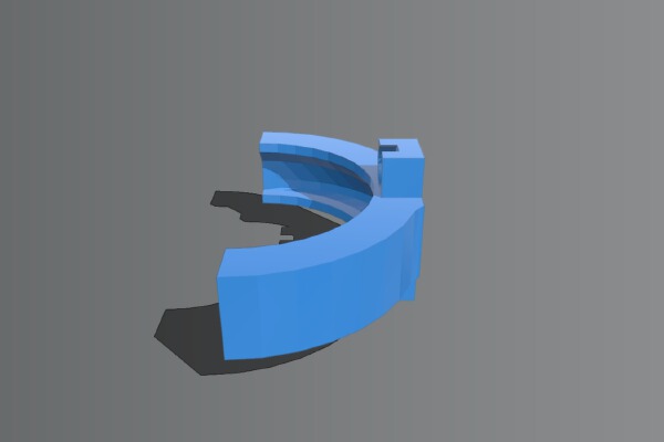 Freestanding or T-slot lens holder for 50mm lenses | 3d print model