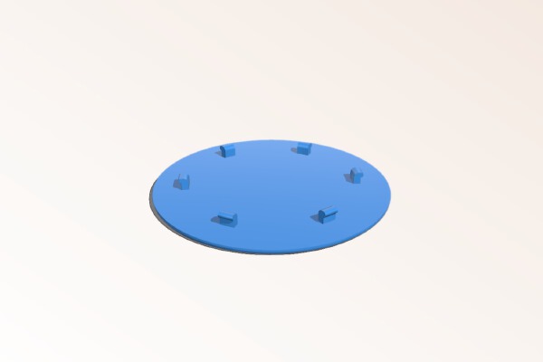Faucet Hole Cover | 3d print model