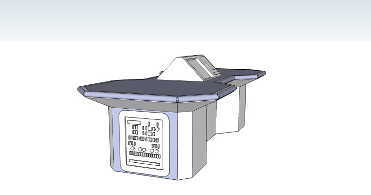 Star Trek TNG Engineering Pool Table | 3d print model