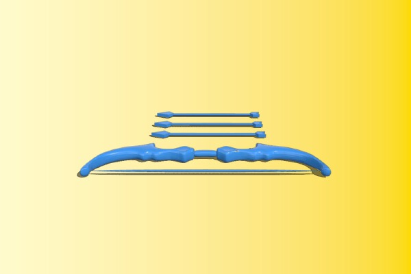 League of Legends Ashe's bow | 3d print model