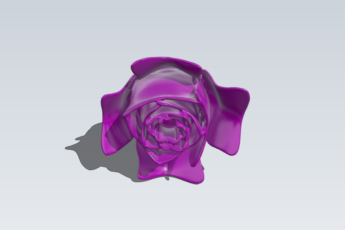 Realistic rose