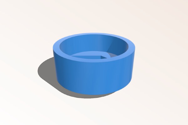 3" Airfilter Adapter for GX200_clone | 3d print model