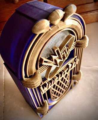 Vintage Jukebox cover for Google Home Mini & Amazon Echo Dot Series (experimental) | 3d print model
