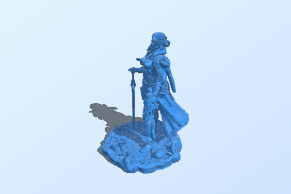 Warrior Aurora | 3d print model
