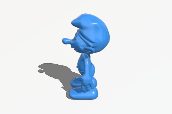 Smurf 3ds max model | 3d print model