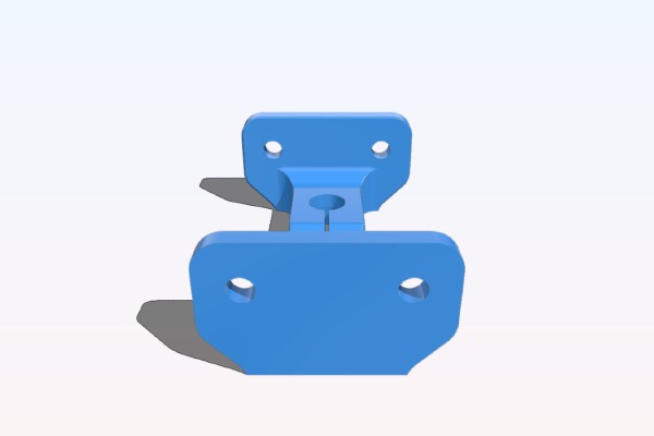 Ender 5 Plus Linear Z Rod Fix -20mm offset | 3d print model