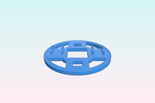 Rokenbok Bearing Flange | 3d print model