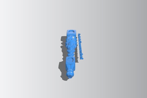 Table legs and chairs | 3d print model