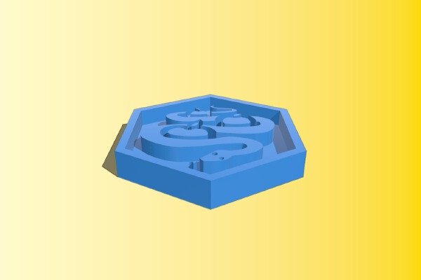 Ingress Eve Badge | 3d print model