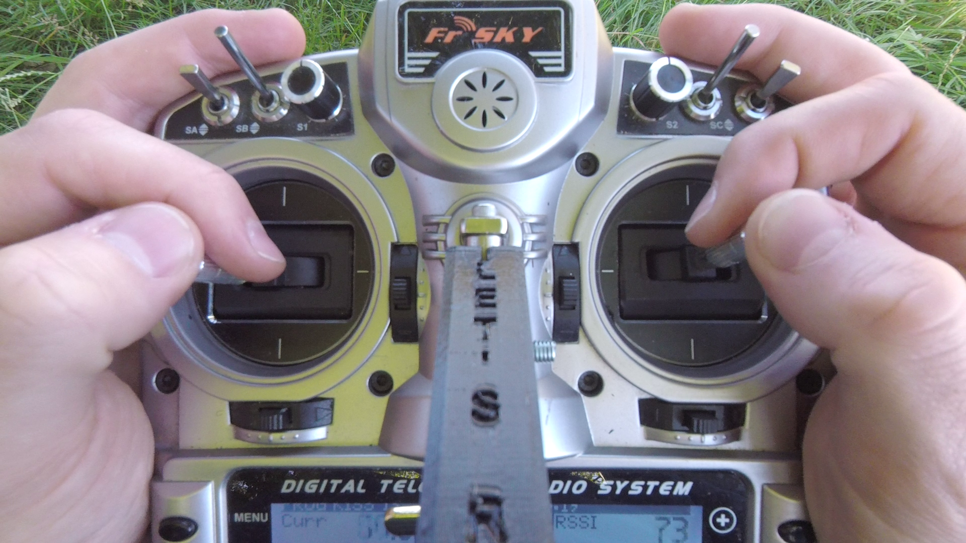 Stick Cam mount for FrSky Taranis and GoPro Session