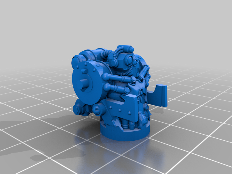 Lobotomized cyborg gunner to match plastic bits