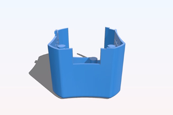 Ender 3 v2 hot end cover w_Rebel Alliance symbol | 3d print model