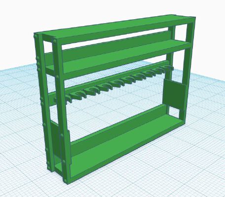 Bleakmurk Gun Rack | 3d print model