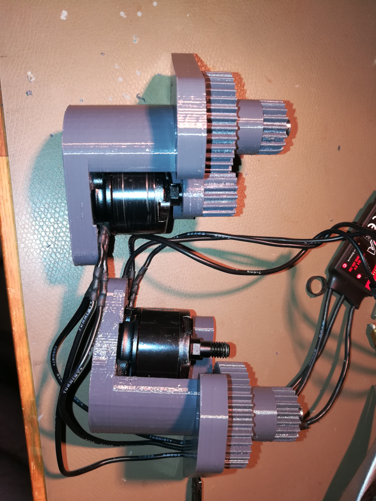 RC Tank Drive Gear for M6 Drone Motor