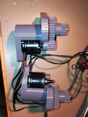 RC Tank Drive Gear for M6 Drone Motor | 3d print model