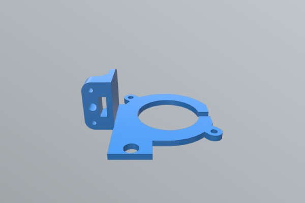 Bltouch mount Infitary M508 | 3d print model