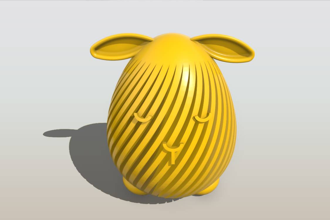 Easter Egg Sheep | 3d print model