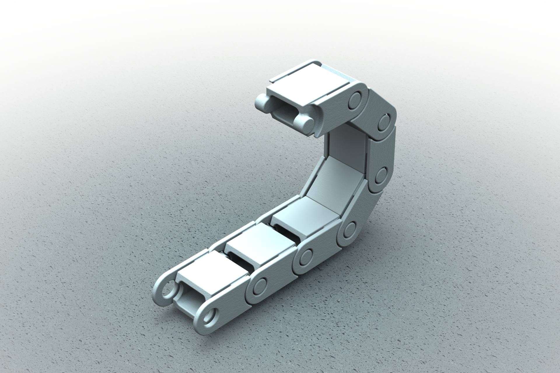 Cable chain, perfect fit and rounded edges