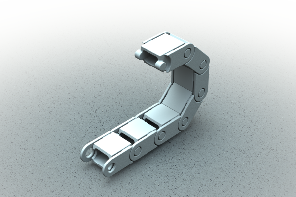 Cable chain, perfect fit and rounded edges | 3d print model