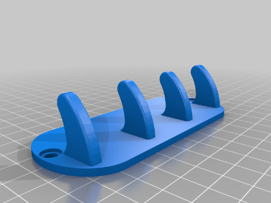 Simple Key Rack | 3d print model