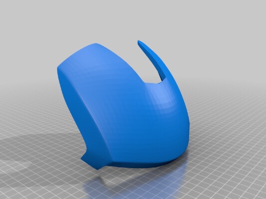 Spare parts of iron man helmet Mark 3 for little printers | 3d print model