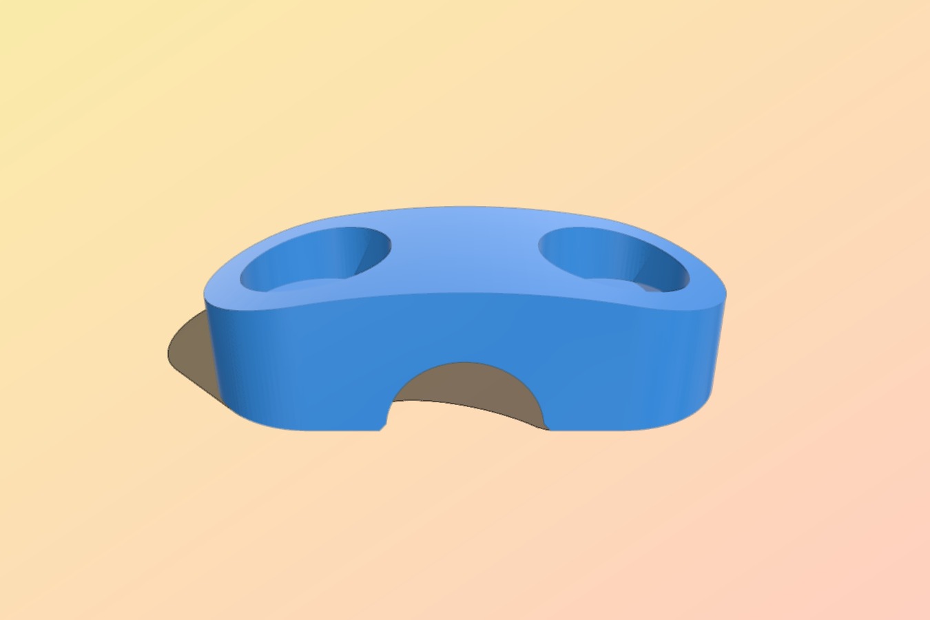 Beefy MendelMax Y Rod Clamp for 10mm Rod