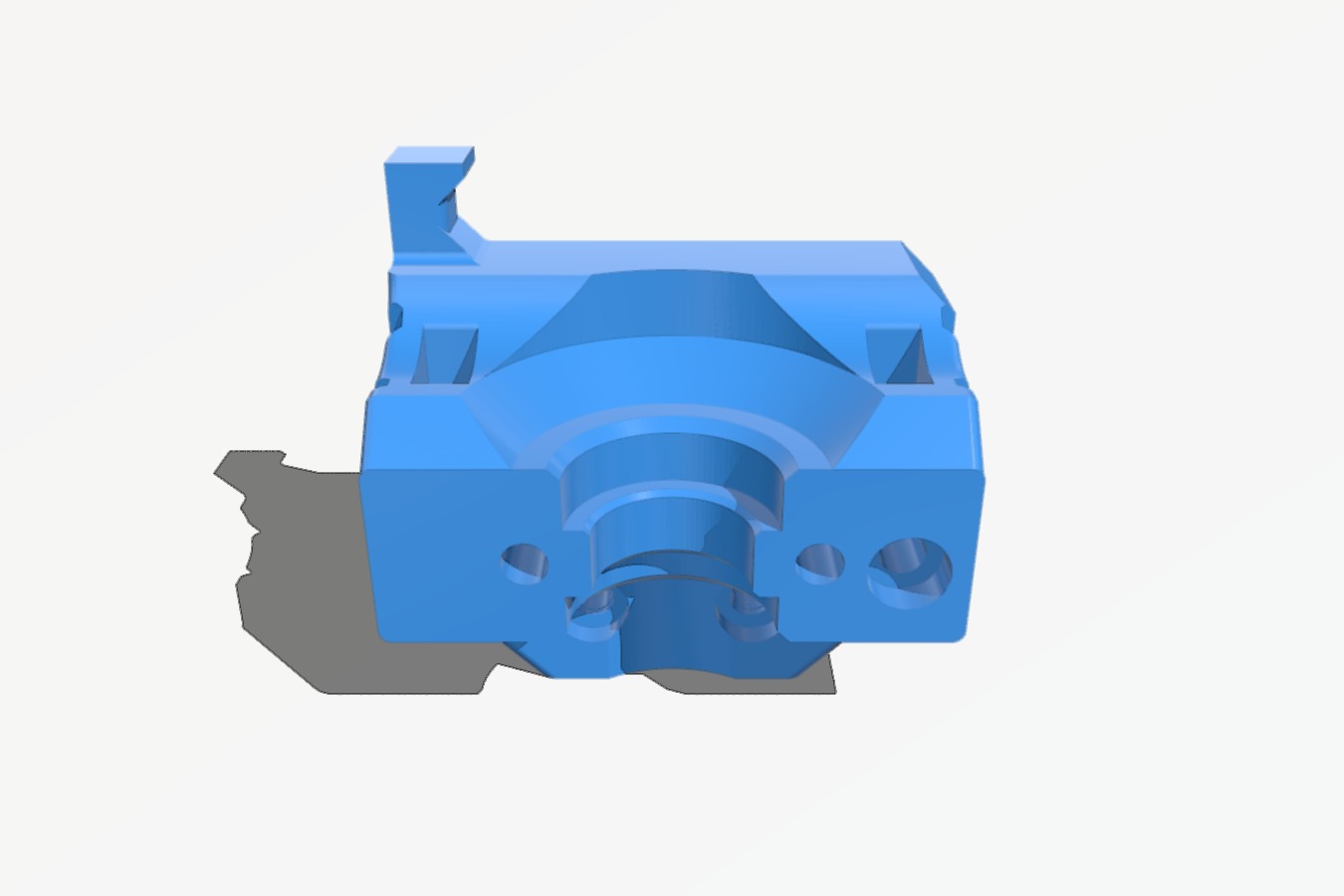 Alfawise U10 - E3D-V6 support for the original Heavy Duty kit