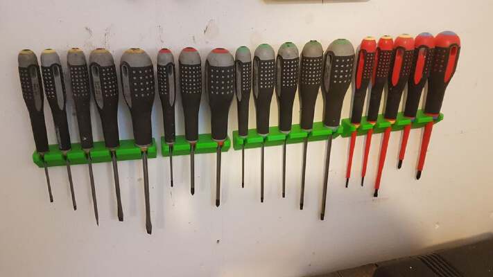 Bahco screwdriver holder | 3d print model