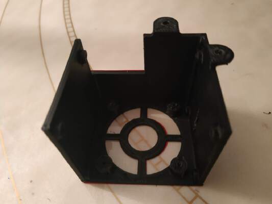 CR10 Fan MOUNT (2 radial fans) | 3d print model