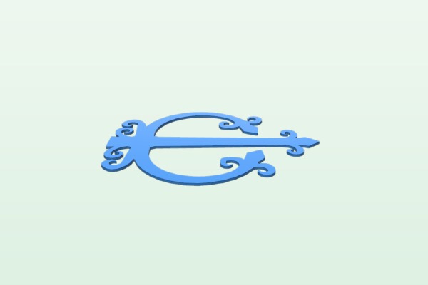 Gothic Hinge prt 2 | 3d print model