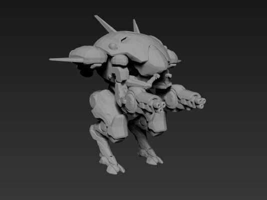 DVA Robot from Overwatch | 3d print model