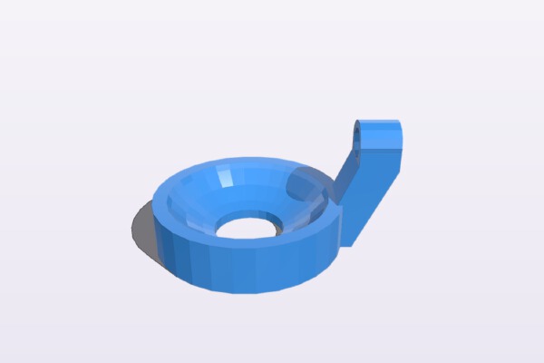 Laser Diode and Ping Pong Ball Holder | 3d print model