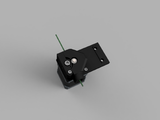 D-Bot Fully-Supported Extruder | 3d print model