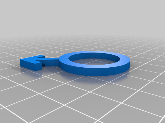 Gender Symbols | 3d print model